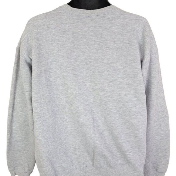 Bugle Boy Down Hill Adventure Sweatshirt Vintage 90s Ski Resort Mens Size Large - Picture 3 of 5